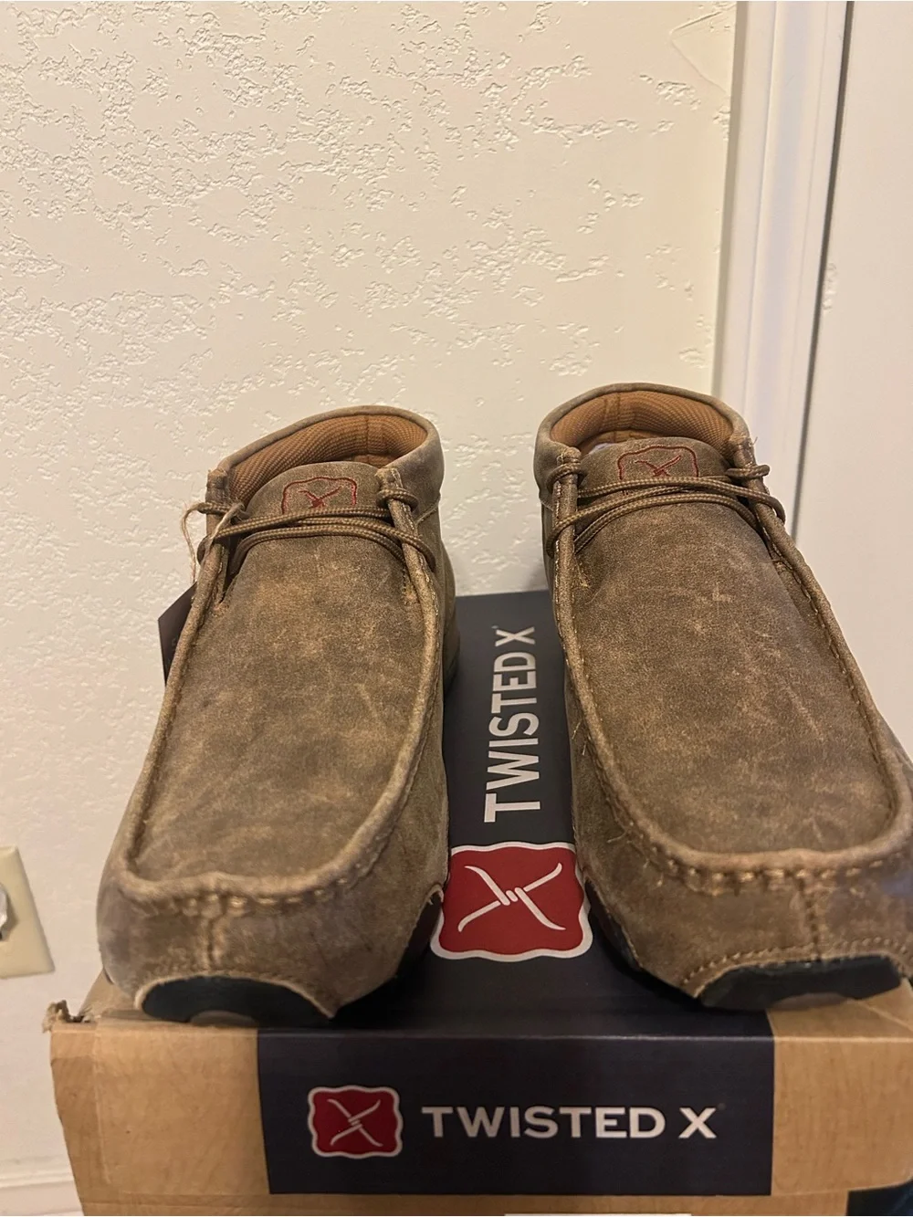 Twisted X Men’s Brown Casual Driving Moc Shoes